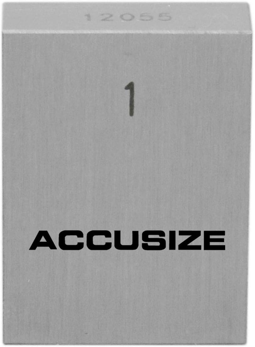 Accusize Industrial Tools 81 Pcs Steel Gauge Block Set, Grade B, P900-S581: Home Improvement