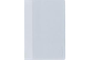 Delfonics Rollbahn Note Clear Cover: 5-1/2 in. x 7 in. (Clear) / for B6 / no Notebook Included