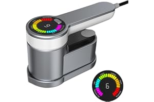 FANGJIE Travel Steamer Iron for clothes-6 Intelligent Ironing Modes.Portable Handheld Clothes Steamer Iron Small Travel Size, Fabric Wrinkles Remover.Intelligent Mini Steam Iron for Home and Travel .110V