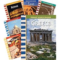 Teacher Created Materials - Primary Source Readers: First Civilizations - 6 Book Set - Grades 4-8 - Guided Reading Level O - Q