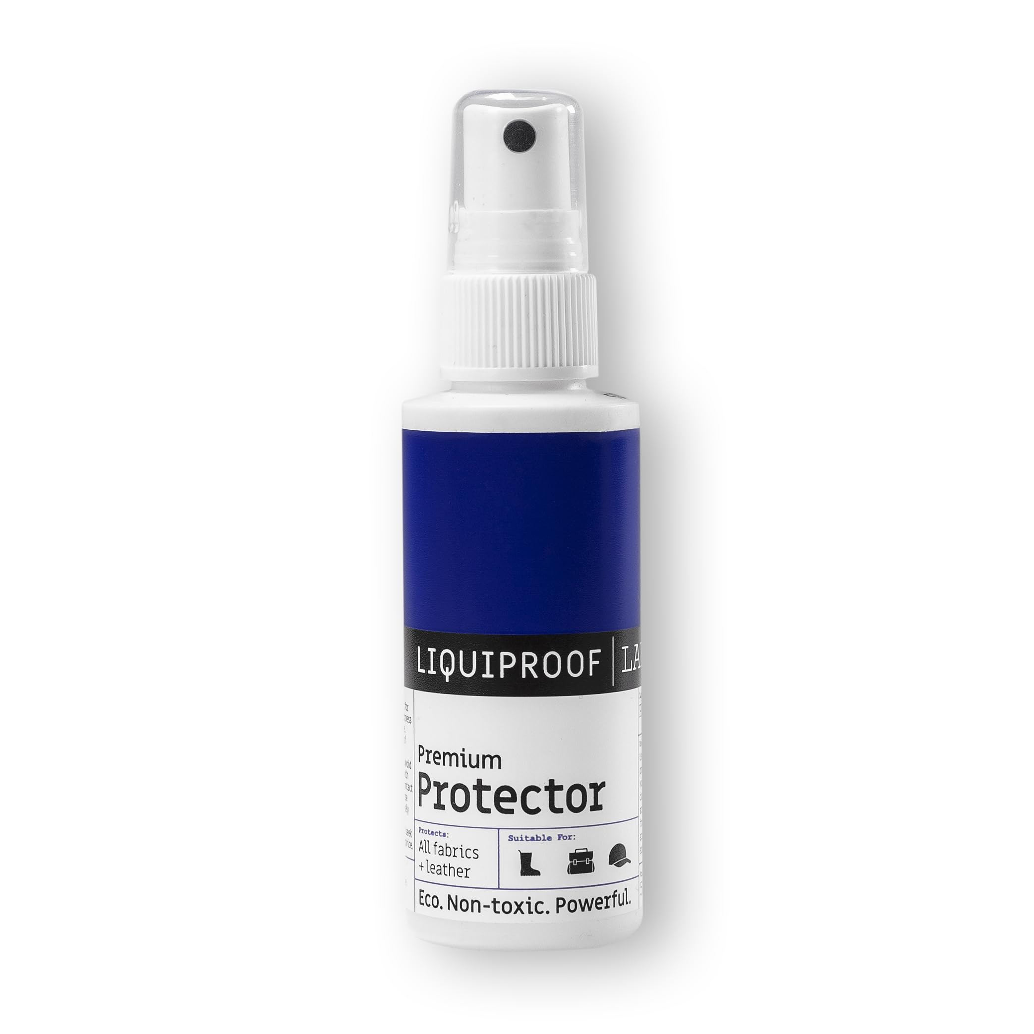 Liquiproof LABS Shoe & Trainer Protector Spray | Non-Toxic | Powerful Waterproof & Stain Repellent for Suede, Nubuck, Leather, & Canvas | All-Natural | 50ml