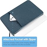 ProElife 13-Inch Laptop Sleeve Navy Canvas Case for MacBook Air 13.6 and Neo 13 view 6