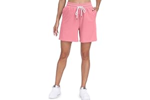 POSESHE Women's Large Size Running Casual Shorts Summer Sports Fitness High Waist Fitness Yoga Pants