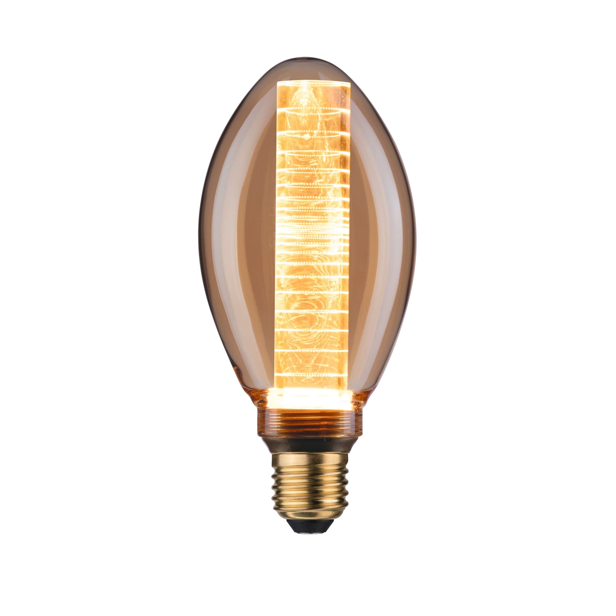 Paulmann 28601 LED lamp B75 Inner Glow 4W Retro lamp Gold with Glass Inner Bulb 1800K Gold Light E27