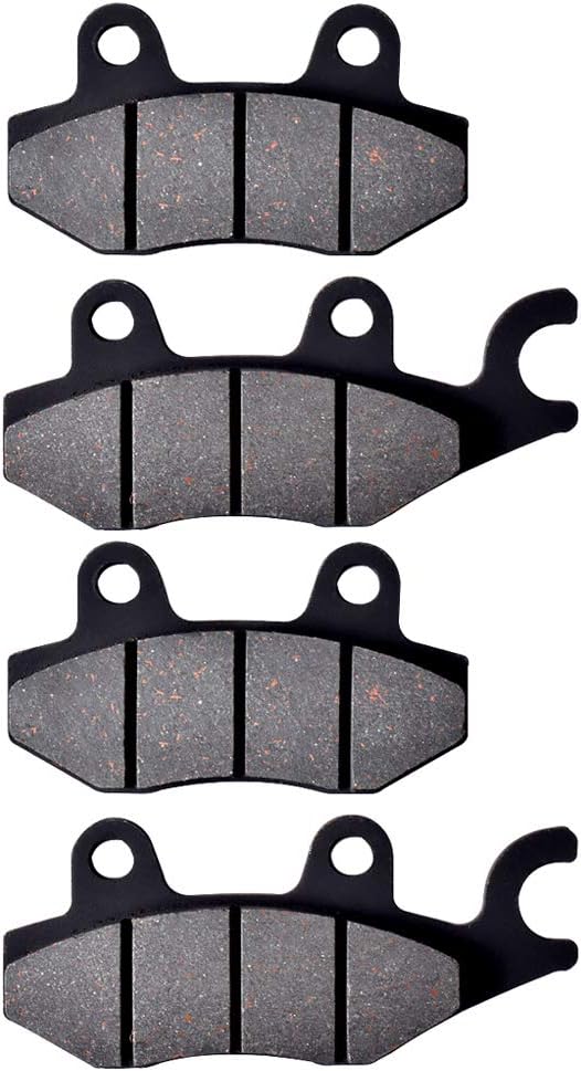 KYN for Kawasaki EX 250 J (Ninja 250 R) 2008 2009 2010 2011 2012 EX250 EX250J Motorcycle Front Rear Brake Pads Organic Disc