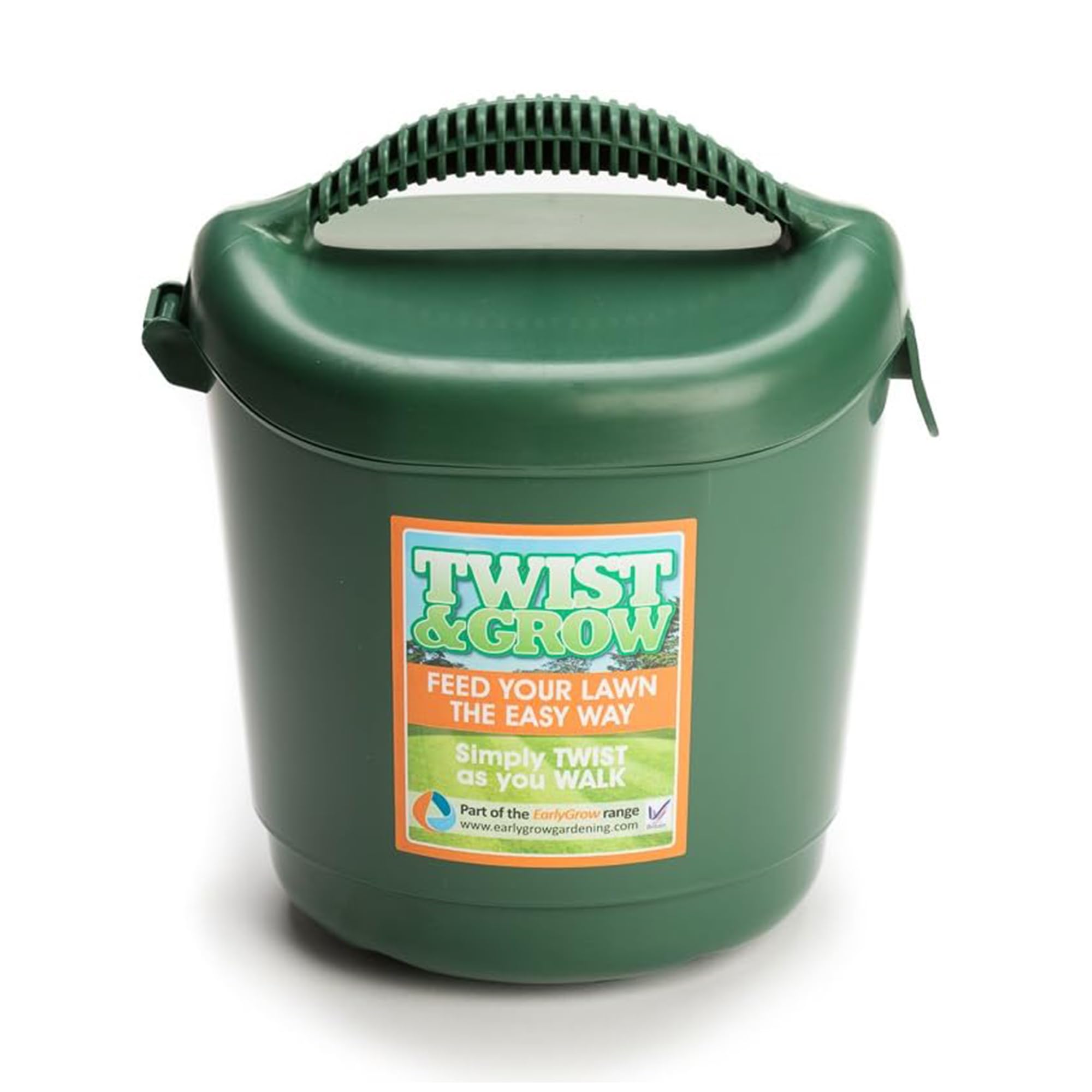 EarlyGrow MPL50072/L/P Twist and Grow Hand Held Lawn Spreader - Green