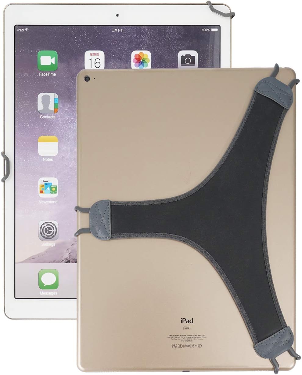 WANPOOL Hand Strap Holder Finger Grip for big Tablets - iPad Pro 12.9" and More (Grey) - Image 5