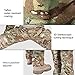 IDOGEAR G3 Combat Pants with Knee Pads Multicam Black Airsoft Hunting Army Military Camouflage Clothing