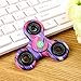 Tri-Spin Metal Fidget Spinner Hand Finger Toy - EDC Stress Reducer, Perfect for Children and Adults Time Killer, Good for ADD, ADHD, Anxiety, and Autism Focus (Hand-Painted)