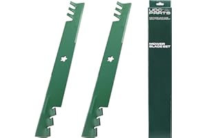 UDC Parts Gator Mulching Blades 403107 46 Inch/Fits Husqvarna, Poulan, Craftsman Replaces OEM no. 532403107 YTA22V46 YTH22V46 YTH20K46 YTH21K46 Z246 RZ4619 RZ4623 2246LS PP20VA46 / 2 Pack