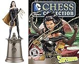 DC SUPERHERO CHESS FIG COLL MAG #69 SUPERWOMAN BLACK QUEEN