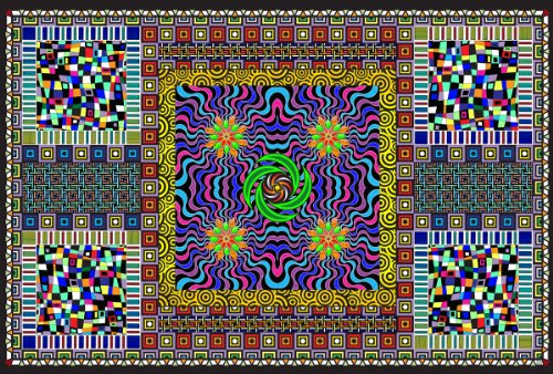 Stuff2Color Mindbender - Giant 22 X 32.5 Inch Line Art Coloring Poster
(Great for Family Time, Adults, Kids, Classrooms, Care Facilities and
Group Activities)