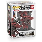 Funko Pop! FNAF: Five Nights at Freddy's - Withered Foxy Vinyl Figure | Collectibles Bundled with Box Protector