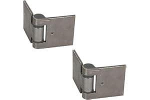 2 Pack Large Steel Butt Hinge Extra Heavy Duty Industrial Quality 76x157mm