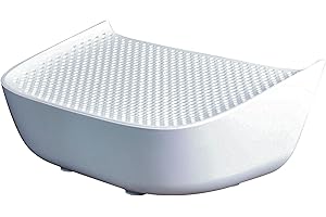 CATLINK Ramp, Compatible with All Catlink Self Cleaning Cat Litter Box, Easy Entry for Elder Cats, Kitten and Cats with Limited Mobility, Traps Mess from Box and Paws (White)