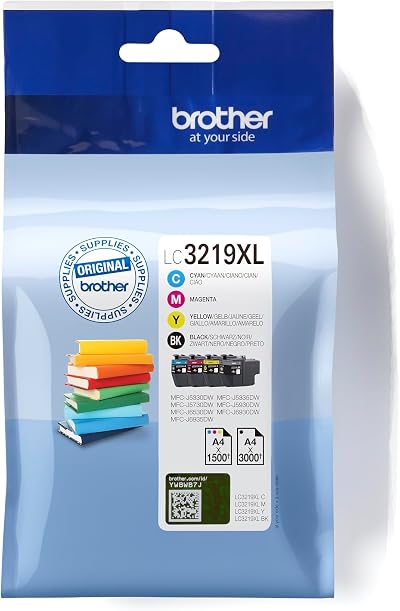 Brother LC-3219XL Multipack Ink Cartridges Black Cyan Magenta Yellow