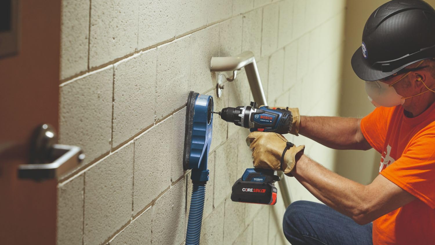 Bosch GSB18V-1330CN PROFACTOR? 18V Connected-Ready 1/2 In. Hammer Drill/Driver (Bare Tool)
