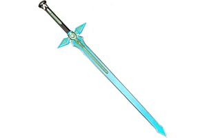 APMRUMGO Otakumod SAO Kiritos Foam Sword Fantasy One Hand Foam Medieval Sword, Rapier for Cosplay, Props, Gift, Collections (Dark Repulser)