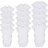 Gerber Unisex Baby 15 Piece Onesies Bodysuit Multi Size Pack
