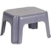 Rubbermaid One-Step Stool, Bisque, Holds up to 200 Pounds, Ideal for Home, Office, Garage, Durable Step Stool, FG275300CYLND,