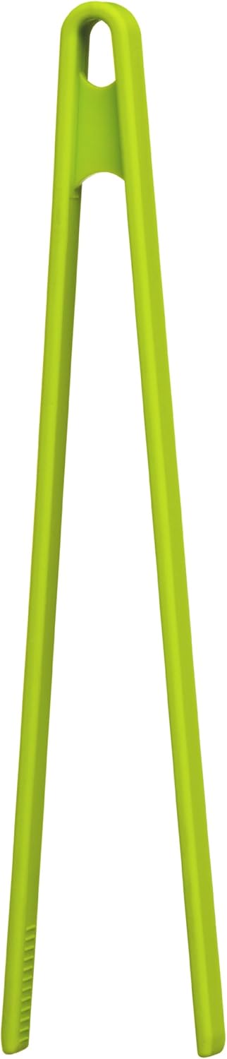 Premier Housewares 805184 Zing Silicone Tongs - Lime Green, H29 x W6 x D2cm