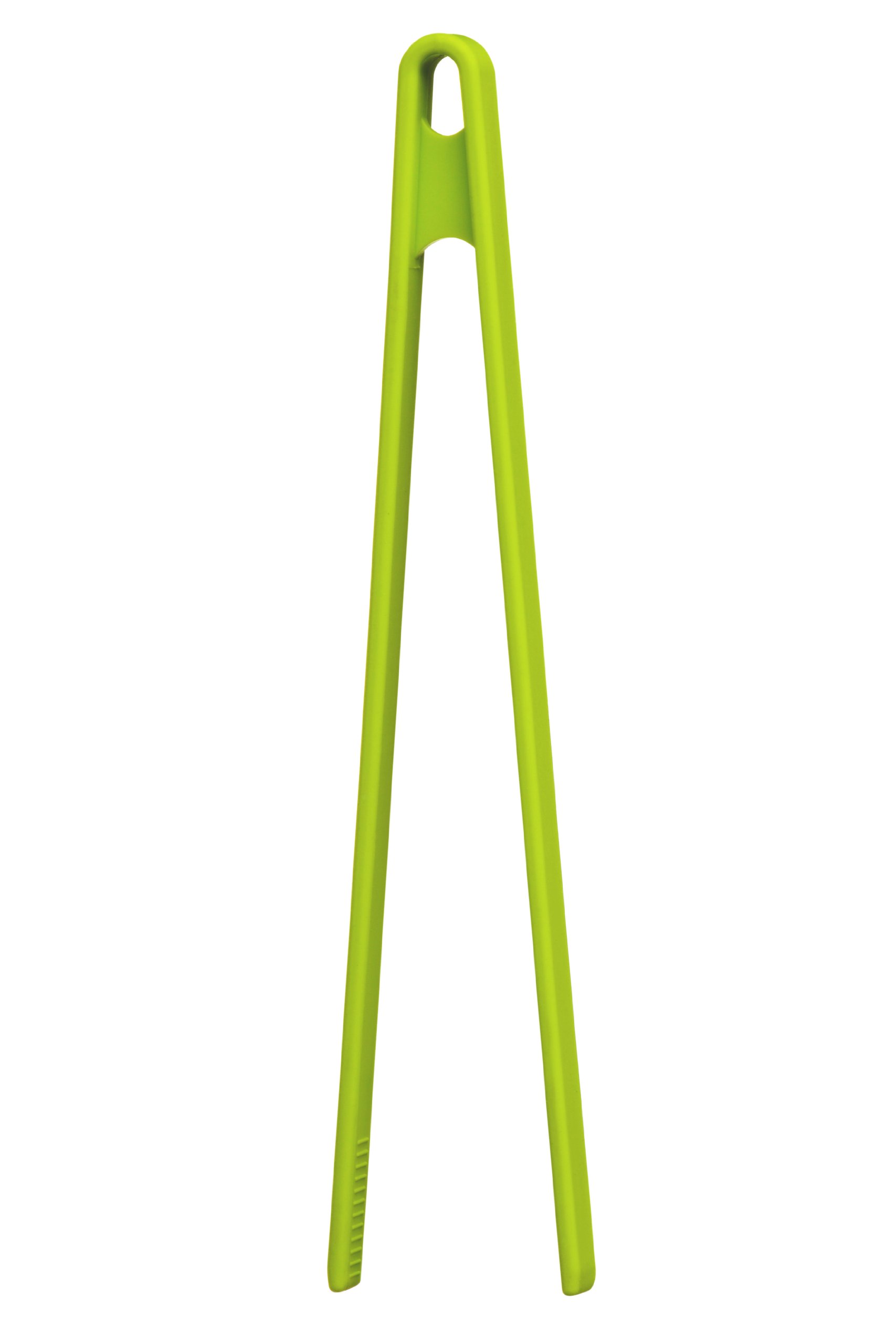 Premier Housewares 805184 Zing Silicone Tongs - Lime Green, H29 x W6 x D2cm