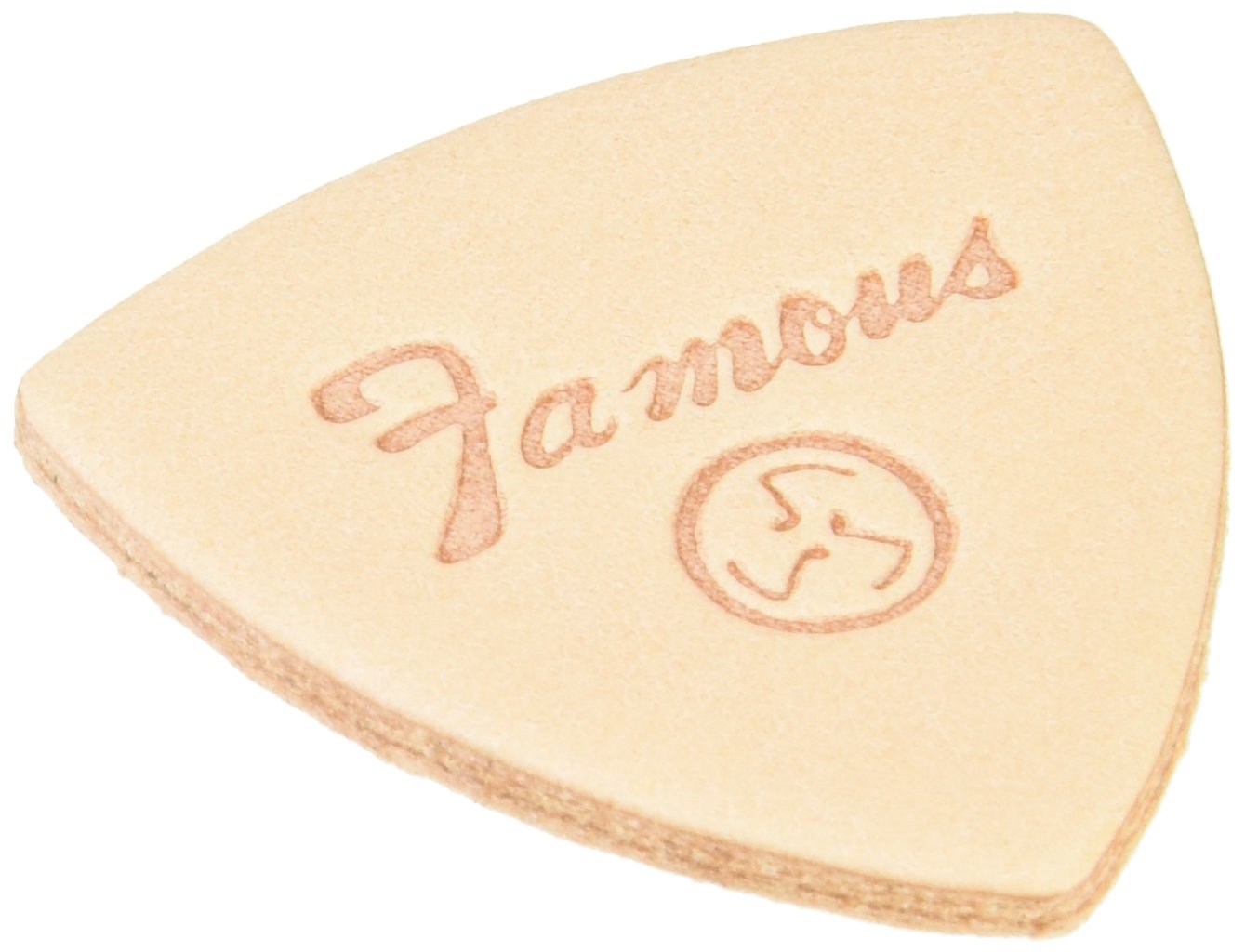 【Famous】 ウクレレ用 レザーピック (Famousロゴ)商品画像