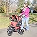 Gen7 Pet Jogger Stroller for Dogs and Cats – All Terrain, Lightweight, Portable and Comfortable for your favorite Petthumb 3