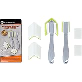 ROLLINGDOG 1.5" and 3" Paint Pad Set | 6PC Corner Painting tool Trim Paint Edger Tool with Replacement for Walls, Detail Painting, Trim