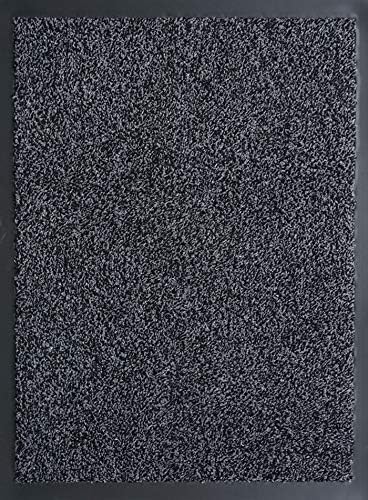 Serdim Rugs Non Slip Dirt Rubber Edged Barrier Mats, Anthracite, 80 x 120 cm (2'7" x 4'), 80 x 120 cm (Rectangular) - Image 3