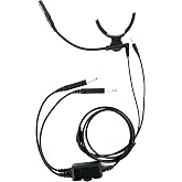 Crystal Mic Pro XS Aviation Microphone Attachment. Compatible with XM4/3 ANR Headphones