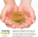 Hemp4Help Organic Hemp Lip Balm Beeswax Cacao Butter Vitamin E Vanilla Olive Oil view 4