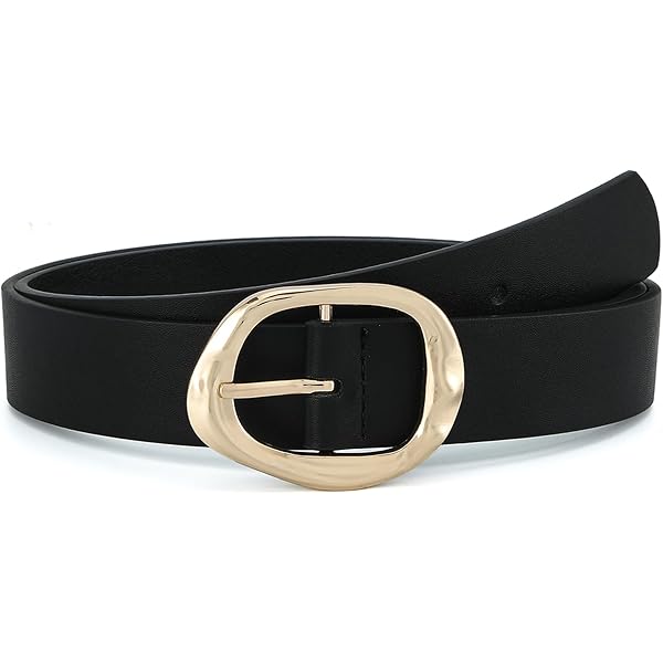 Ceinture B-Low The Belt En Cuir Doré Taille S-M - Occasion