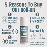 Salt Of The Earth Vetiver & Citrus Natural Deodorant Roll On 75ml UK view 2