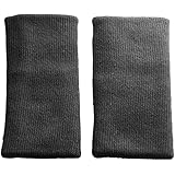 KneeBees Soft Protective Cotton Knee Pads/Knee Sleeves for Kids/Children Machine Washable Comfortable One Size Fits Most Perfect for Playing Running Exploring (Dark Gray)