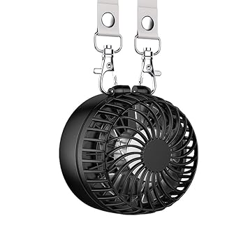 EasyAcc Mini Portable Fan, Schwarz Ventilator,