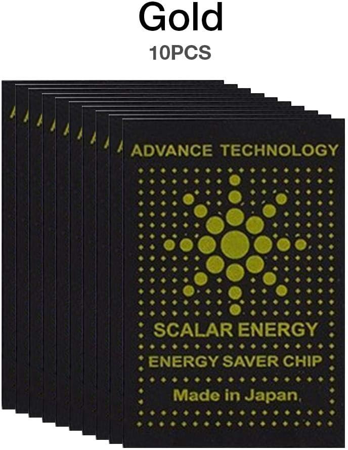 Fiaoen 10PCS EMR EMF Energy Anti Radiation Protection Quantum Energy Radiation Protection Mobile Phone Stickers intensely