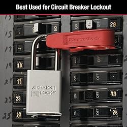 Master Lock Red Electrical Box Circuit Breaker