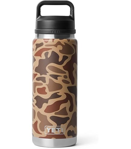 Amazon.com: YETI Rambler 26 oz Bottle Chug Cap, Tan Camo