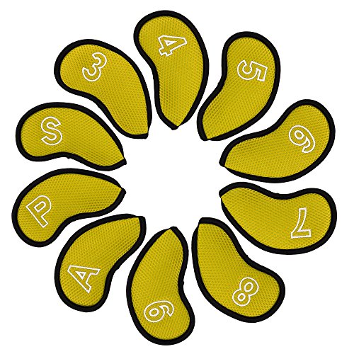 Craftsman 超軽量網状 ゴルフアイアンカバー 10個入り Craftsman-6003435（画像はAmazon.co.jpから引用）