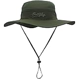 QingFang Wide Brim Sun Hat Mesh Bucket Hat Lightweight Bonnie Hat Perfect for Outdoor Activities