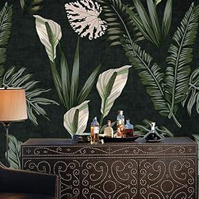 Wall Mural Tropical Rainforest Removable Self-Adhesive Large Wallpaper - 66x96 inches