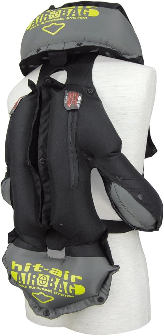 HIT AIR Original Airbag Vest Colours Black, Size S Amazon.co.uk