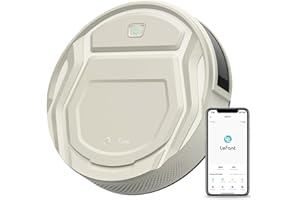 Lefant M210 Pro Robot Vacuum Cleaner, Tangle-Free 2200Pa Suction, Slim,Quiet, Self-Charging Wi-Fi/APP Remote Connected Robotic Vacuum Cleaner, Work with Alexa, Ideal for Pet Hair, Hard Floors