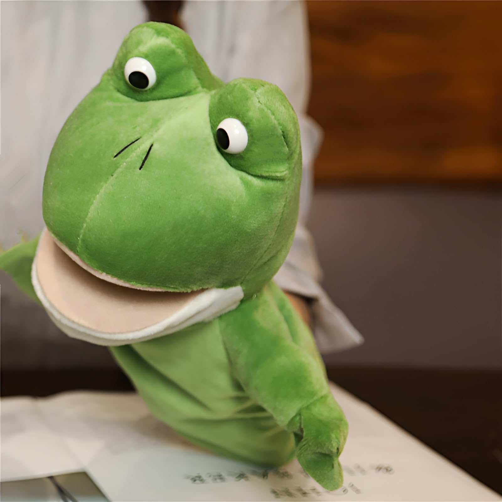 LOMTRATS Animal Hand Puppets for Kids with Movable