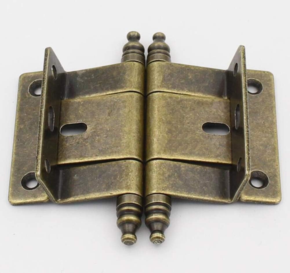 Cerniere Antiche In Bronzo Per Mobili - Set 4 Pezzi Stile Vintage