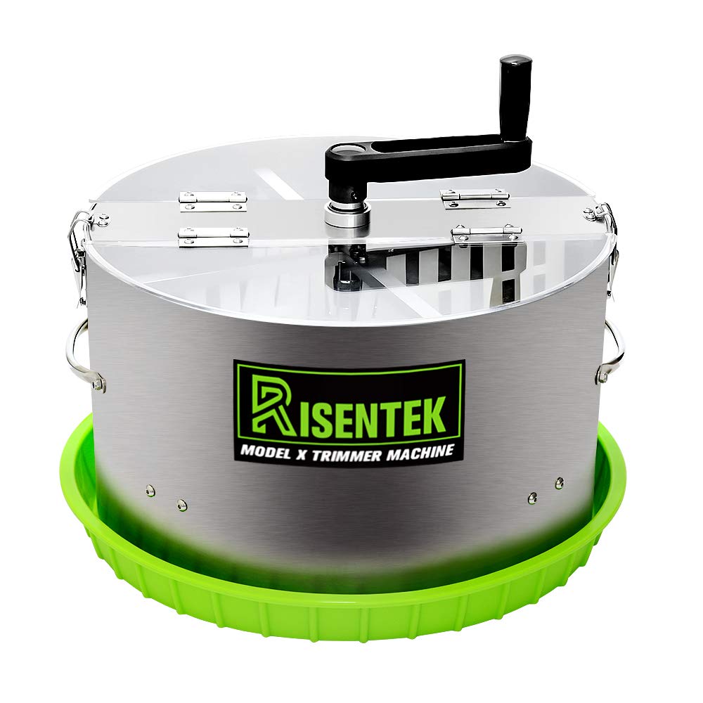 Trim Bucket TB52.2L Dry Bud Trimming Machine – Manual Trimmer For Herb & Flower, Stainless Steel Blades