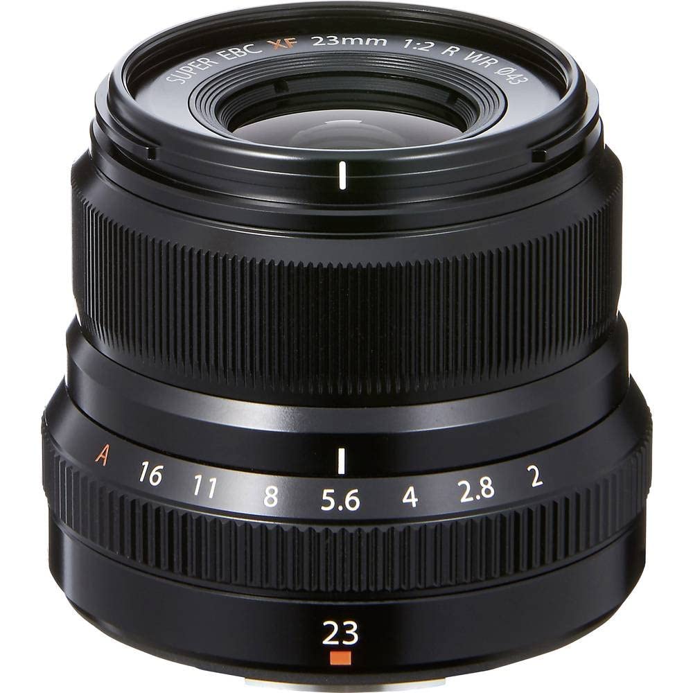 Fujifilm XF23 mm F2 R Weather Resistant Lens, Black