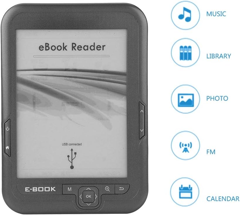Portable EReader Reader 4G EBook Reader with 6 inch Electronic Ink