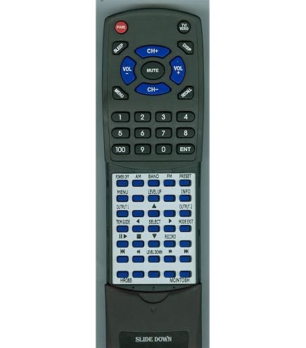Amazon.com: Replacement Remote for McIntosh HR085, D1100 : Electronics